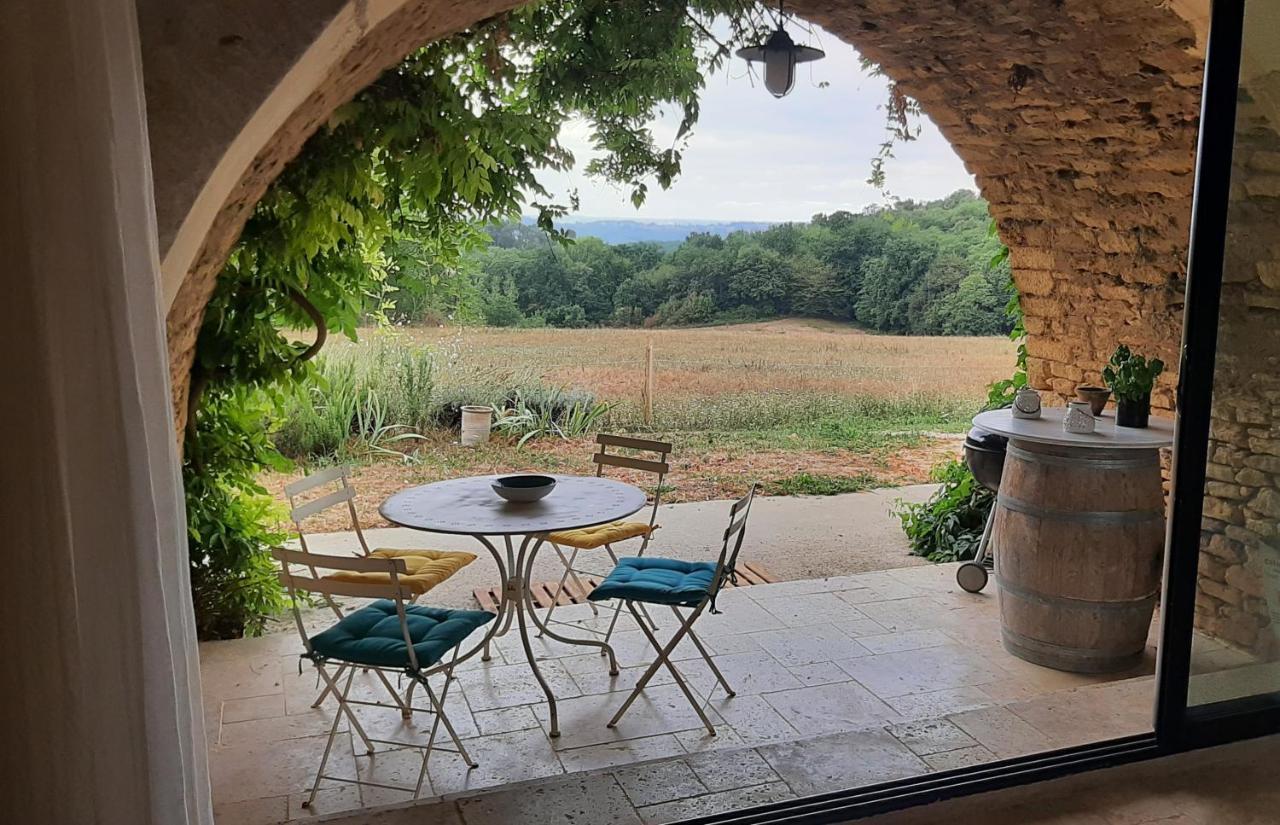 Charmant Studio Dans Maison D'Hote Dans Un Ecrin De Verdure Saint-Martin-le-Redon Bagian luar foto